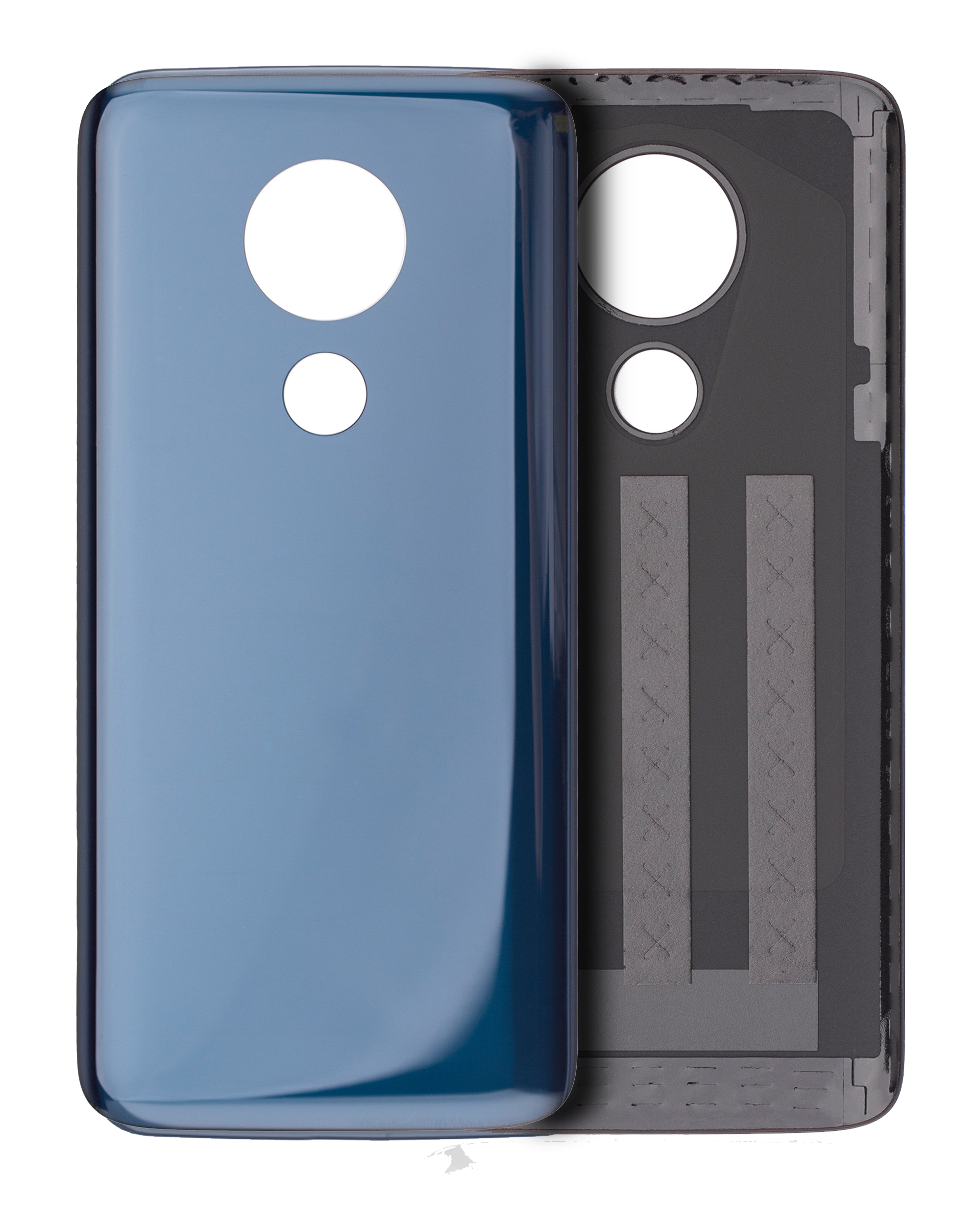 Back Cover for Motorola Moto G7 Power (XT1955-6 / XT1955Dl) / G7 Supra (XT1955-5 / 2019) / G7 Optimo Maxx (XT1955DL / 2019) (Blue) - OEM Pull