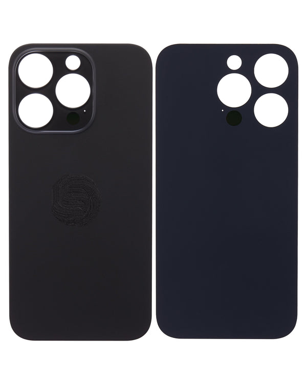 Professional Replacement Back Glass With Big Camera Hole for iPhone 14 Pro Max (Black)
