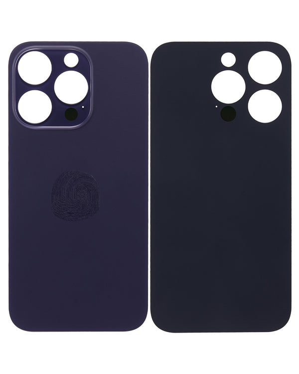 Professional Replacement Back Glass With Big Camera Hole for iPhone 14 Pro Max (Purple)
