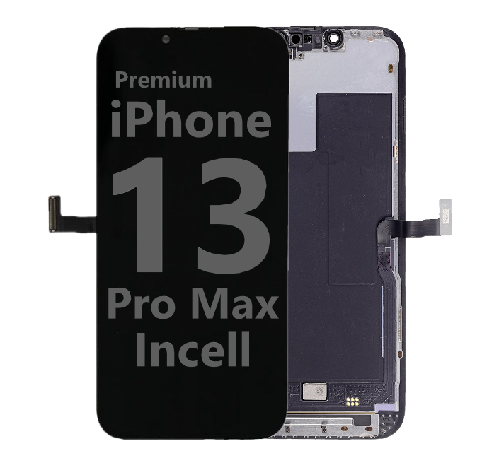 Incell - Aftermarket Premium LCD Screen And Digitizer Assembly For IPhone 13 Pro Max (Black) (5G Compatible)