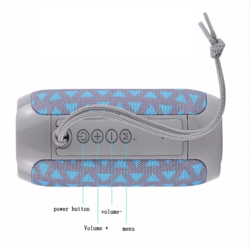 TG117 outdoor wireless portable bluetooth speaker, subwoofer waterproof speaker.