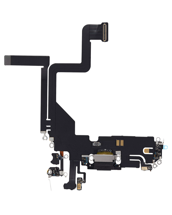Charging Port Flex cable Replacement for iPhone 14 Pro (Space Black)