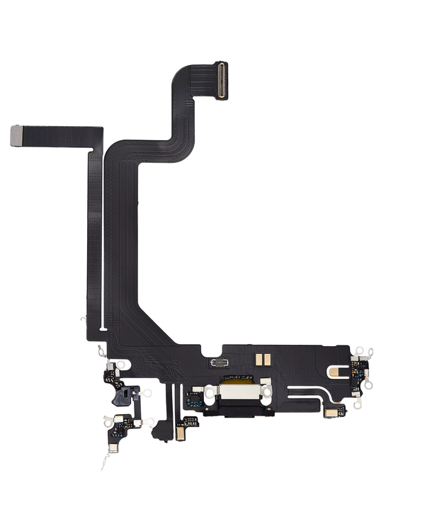Charging Port Flex cable Replacement for iPhone 14 Pro Max (Space Black)