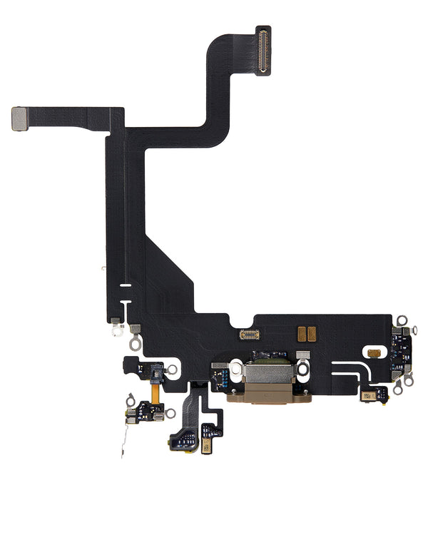 Charging Port Flex cable Replacement for iPhone 13 Pro (Gold)