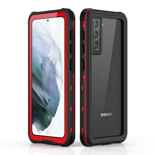 Waterproof Slim Life Proof Case for Samsung S21 Built-in Screen Protector Shockproof Dustproof Heavy Duty Full Body Protective Case