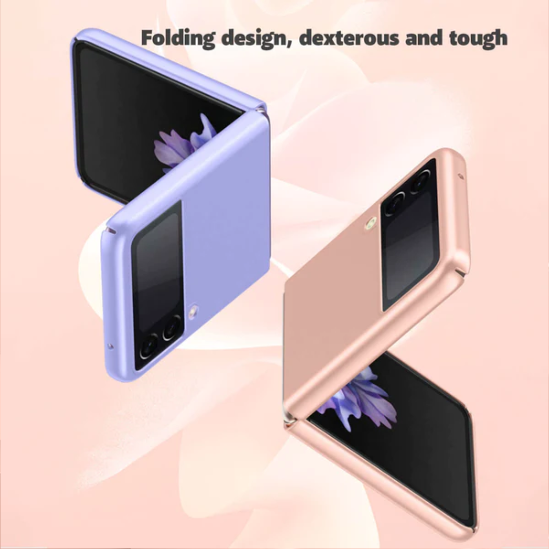 Case for Samsung Galaxy Z Flip 4, Ultra-Thin, Anti-Drop, Protective Phone Case PC Hard Cover
