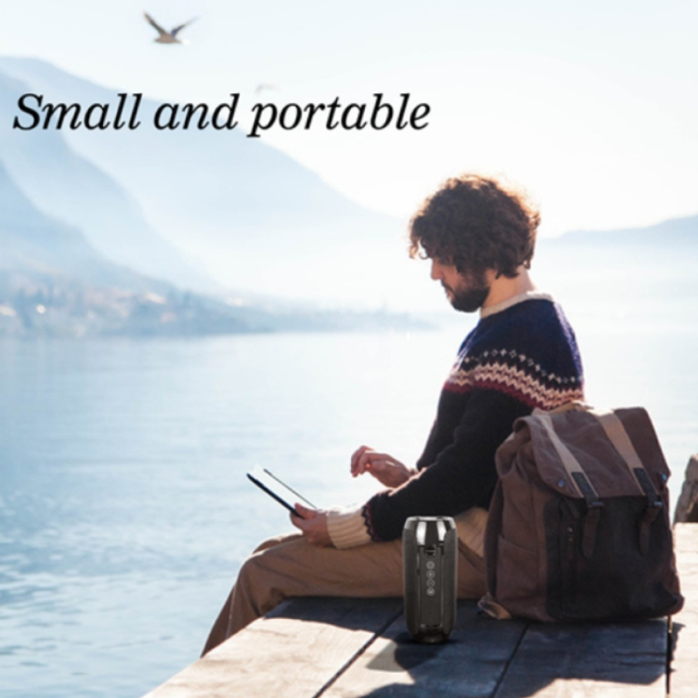 TG117 outdoor wireless portable bluetooth speaker, subwoofer waterproof speaker.