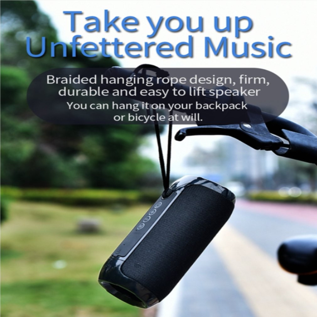 TG117 outdoor wireless portable bluetooth speaker, subwoofer waterproof speaker.