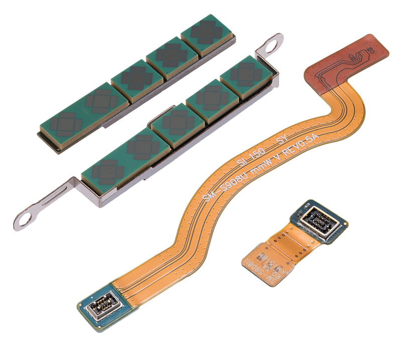 5G Antenna Flex Cable With Module 4 Piece Set For Samsung Galaxy S22 Ultra 5G (S908U) - OEM Pull