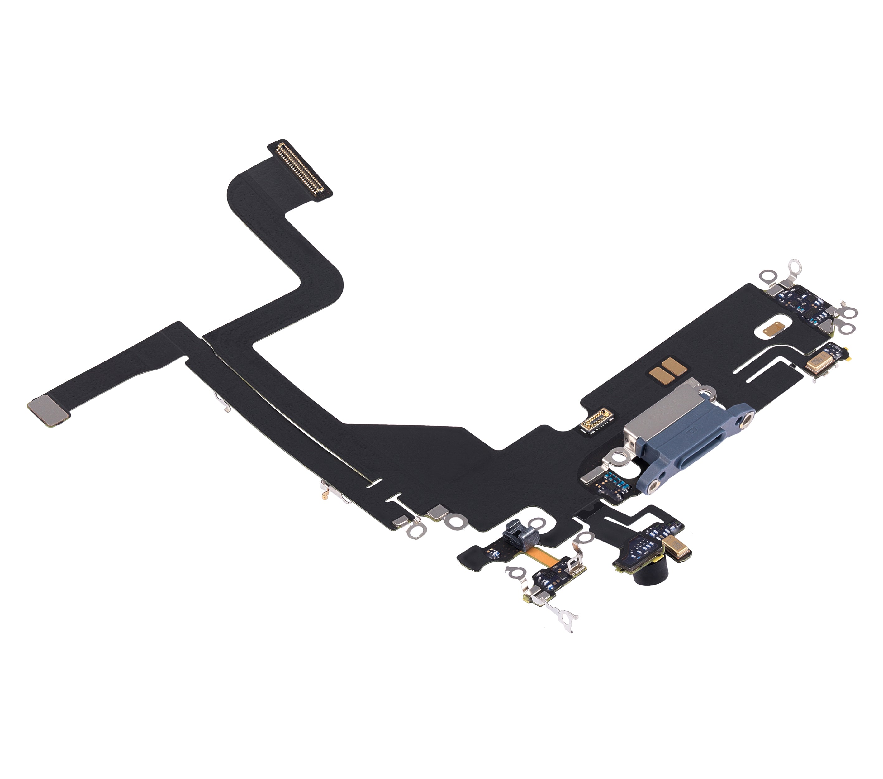 Charging Port Flex cable Replacement for iPhone 13 Pro (Blue)