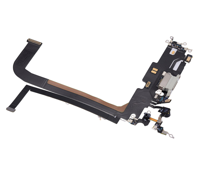 Charging Port Flex cable Replacement for iPhone 13 Pro Max (Silver)