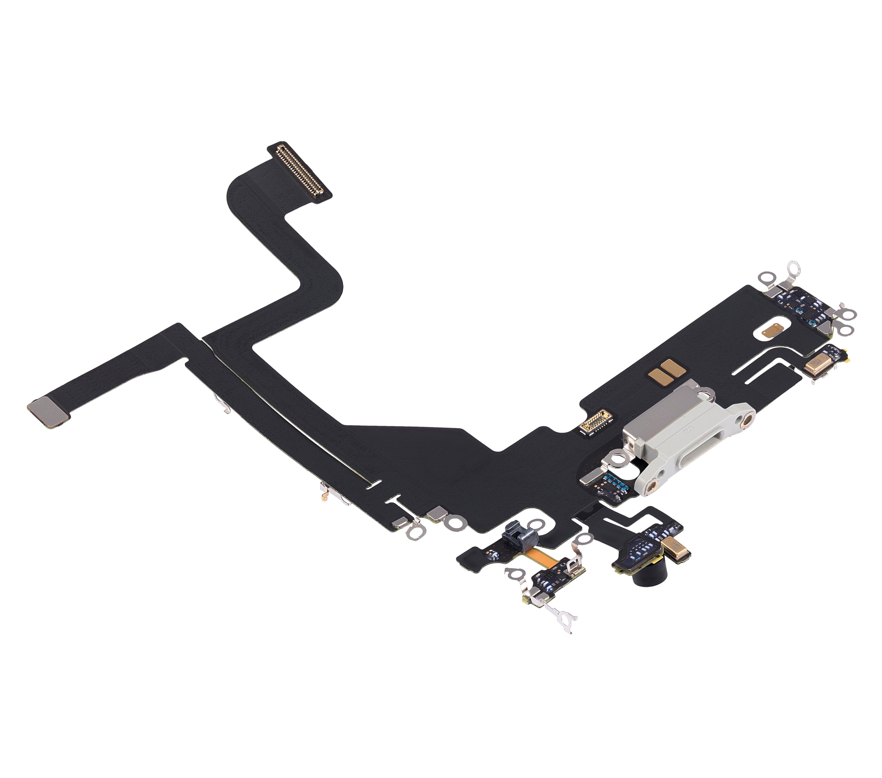 Charging Port Flex cable Replacement for iPhone 13 Pro (Silver)