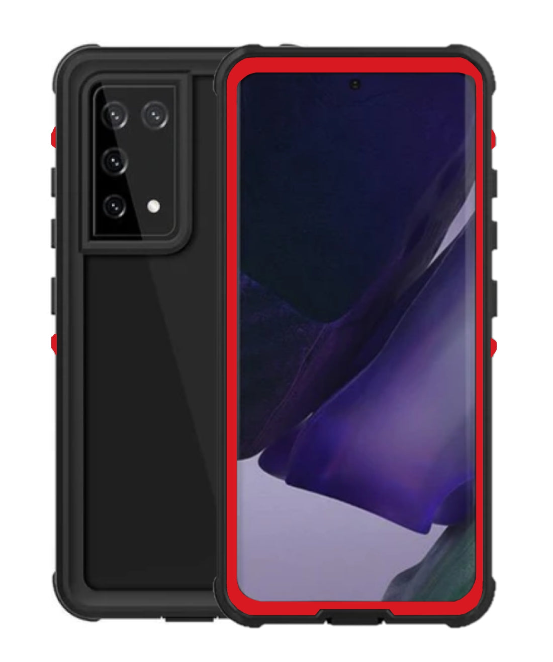 Waterproof Slim Life Proof Case for Samsung S21 Ultra Built-in Screen Protector Shockproof Dustproof Heavy Duty Full Body Protective Case