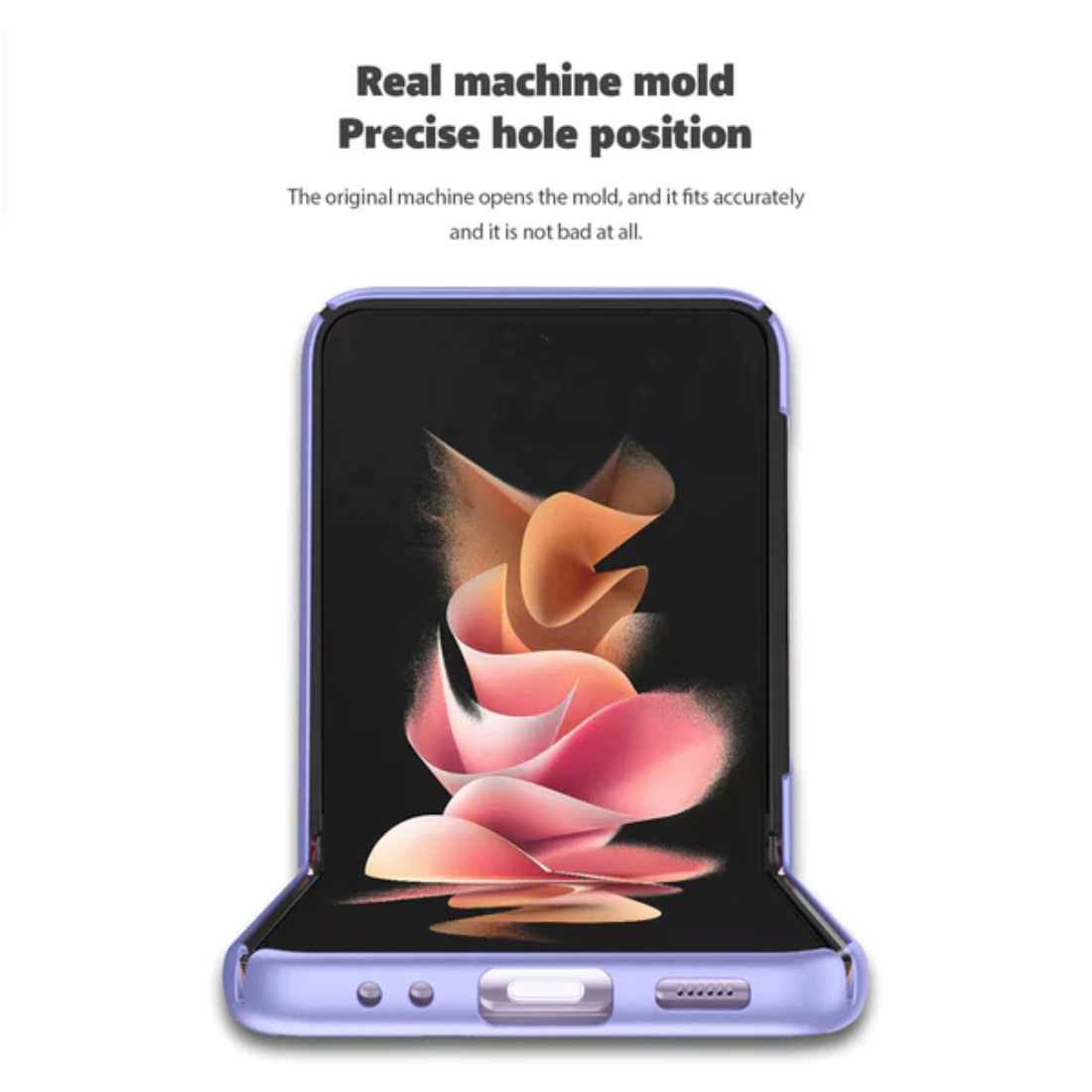 Case for Samsung Galaxy Z Flip 4, Ultra-Thin, Anti-Drop, Protective Phone Case PC Hard Cover