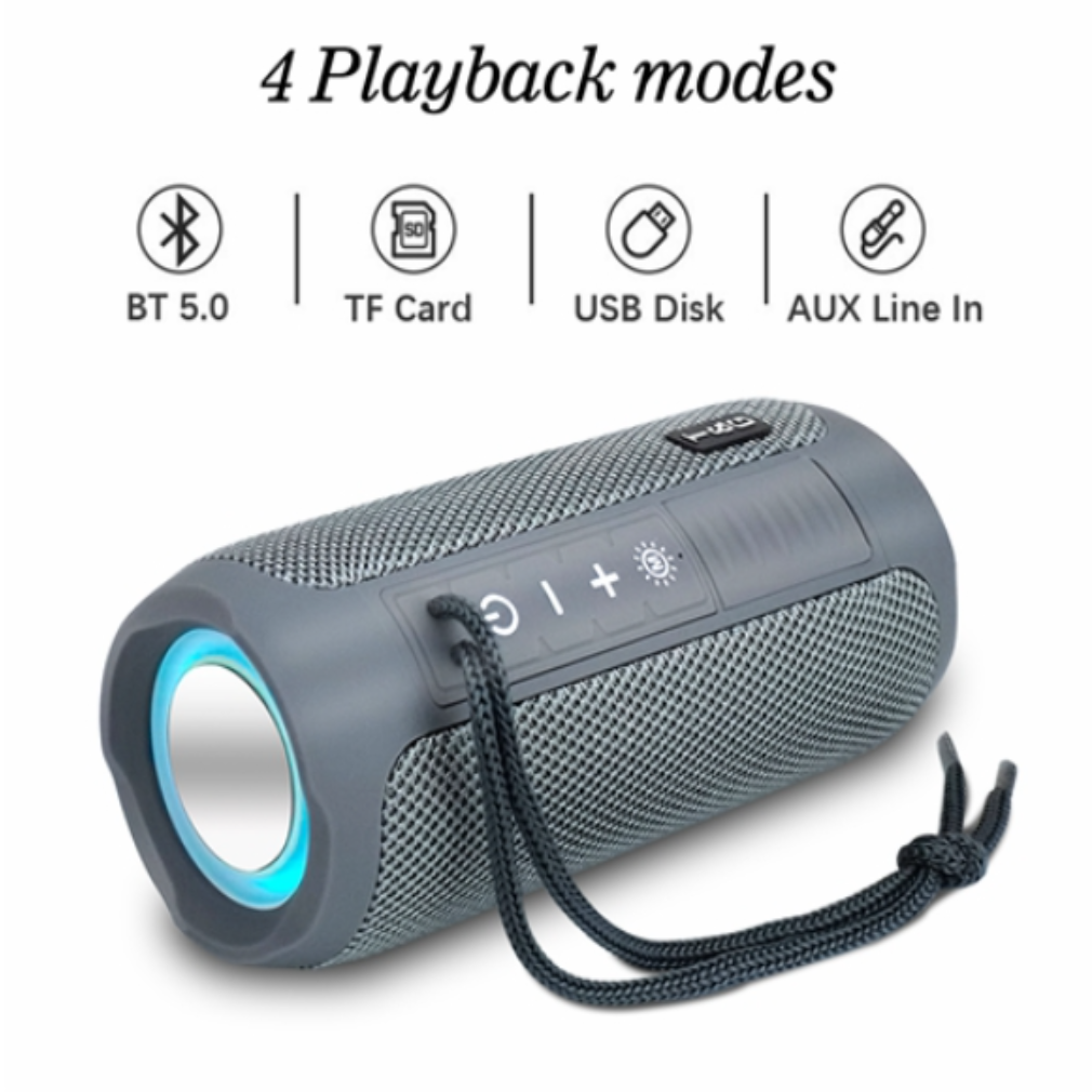 TG117 outdoor wireless portable bluetooth speaker, subwoofer waterproof speaker.