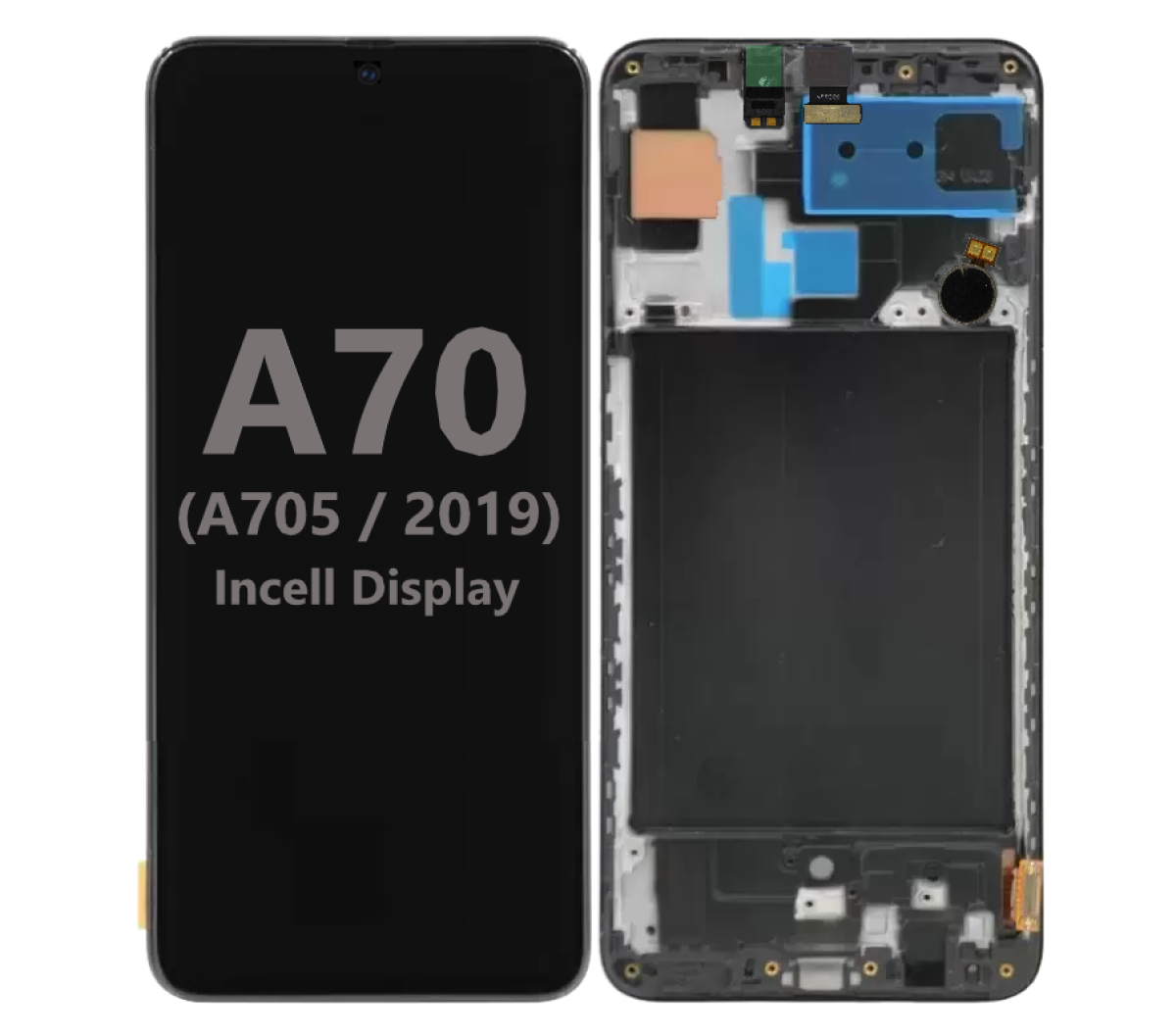 Incell - LCD Screen And Digitizer Assembly With Frame For Samsung Galaxy A70 (A705/2019)