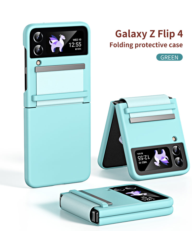 Ultra Thin Premium Matte Finish Anti Scratch Silky Feel Case with Stretchy Soft Band Samsung Galaxy Z Flip 4 5G