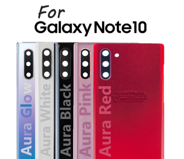 Battery Back Glass W/ Lens For Samsung Note 10