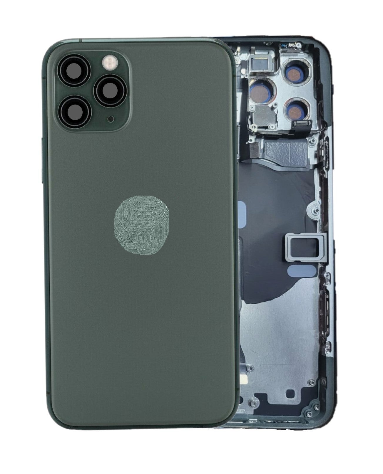 Back Housing W/ Small Components Pre-Installed For iPhone 11 Pro Max ( OEM Pulled Grade A )