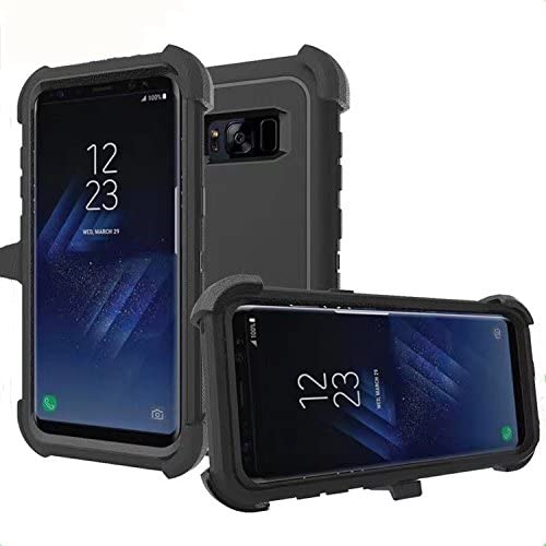 Shock Proof Defender Phone Case with Holster for Samsung Galaxy S8 Plus