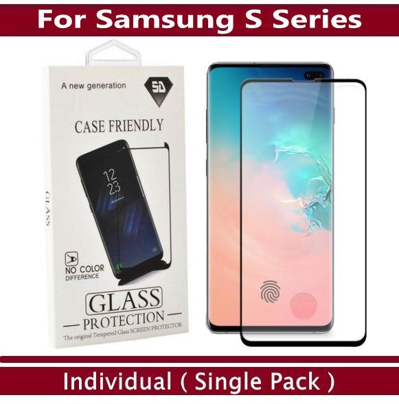 Single Full Glue Samsung S Series Tempered Glass