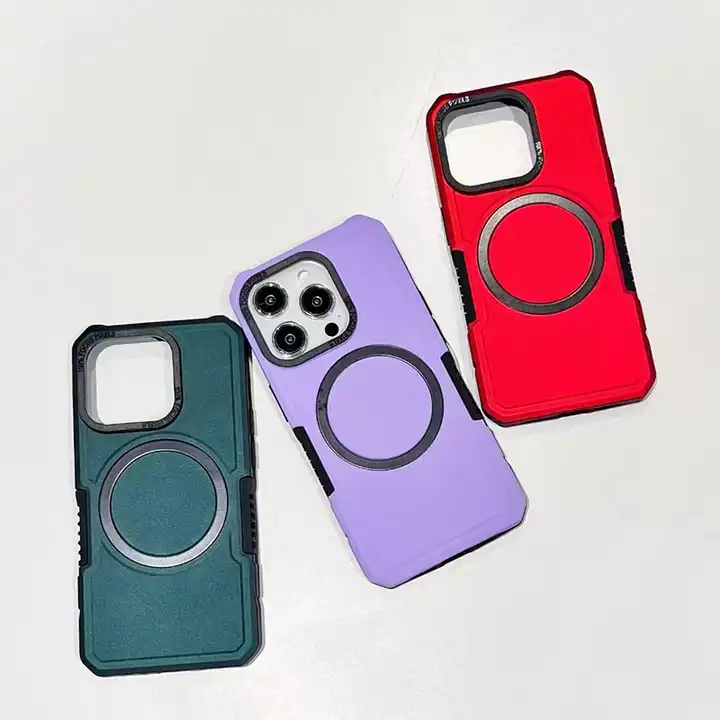 High Quality Mag Safe Magnetic Phone Covers For Apple Iphone 14 Pro (06.1)/ 15 Pro (6.1)