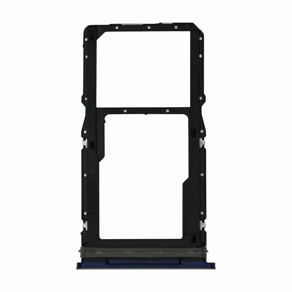 Single Sim Card Tray for Motorola Motorola Moto G7 Power (XT1955-6 / XT1955Dl) / G7 Supra (XT1955-5 / 2019) / G7 Optimo Maxx (XT1955DL / 2019) (Blue) - (US Version) OEM Pull