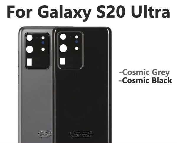 Battery Back Glass W/ Lens For Samsung S20 Ultra