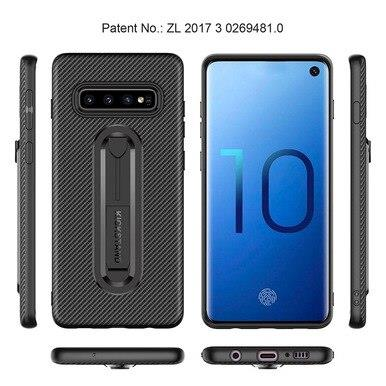 Ultra-thin stealth bracket case for Galaxy S10, Blue