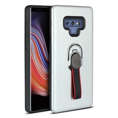 Multifunctional Magnetic Support Ring Holder Mobile phone case for Samsung Galaxy S9 Plus, Silver