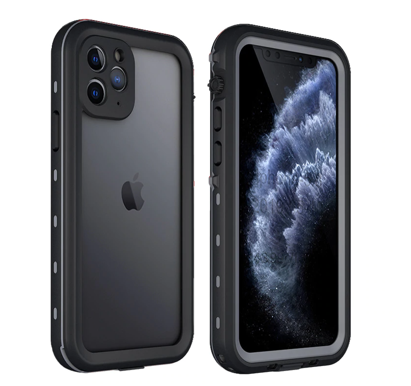 (Black) Waterproof Slim Life Proof Case for iPhone 13 Pro Max (6.7") Built-in Screen Protector Shockproof Dustproof Heavy Duty Full Body Protective Case