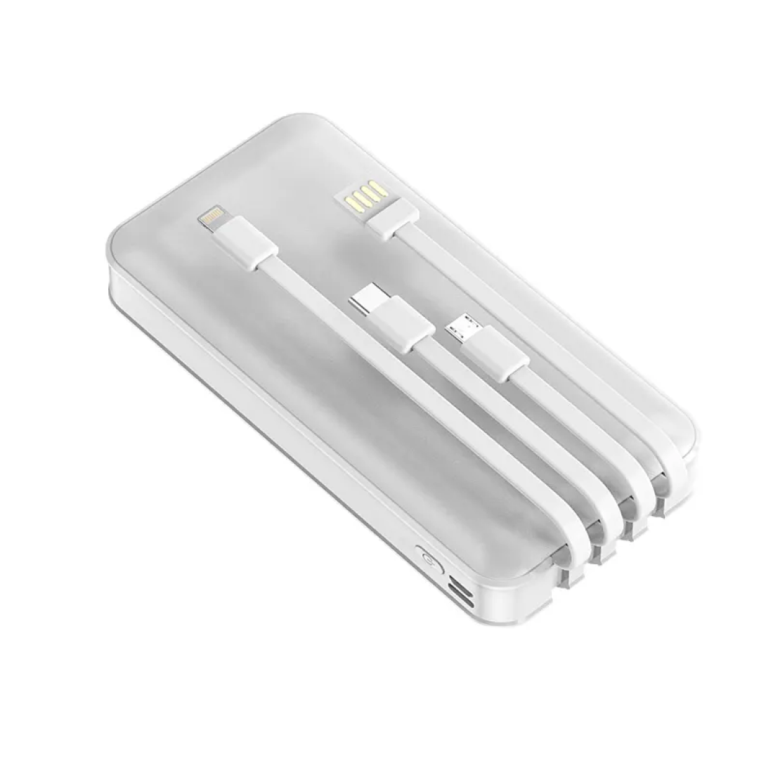 Digital display power bank comes with 4-wire 10000 mAh Capacity