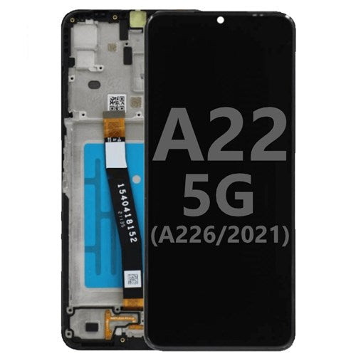 Screen and Digitizer with Frame for Galaxy A22 5G (A226/2021)
