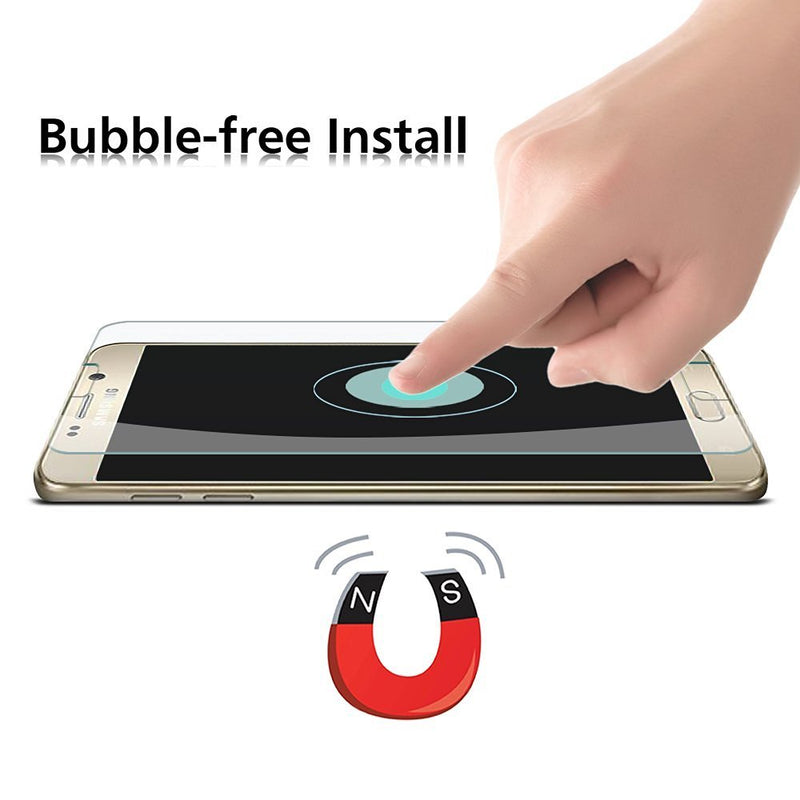 2 Pack Clear Tempered Glass for Galaxy Samsung Note 5