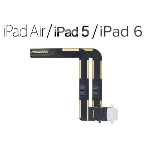 Charging Port Flex Cable for iPad Air / iPad 5 (2017) / iPad 6 (2018) (Soldering Required)
