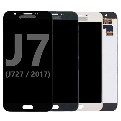 LCD Assembly Without Frame For Samsung Galaxy J7 Perx / Halo / Sky Pro (J727 / 2017) (Silver / Gray)
