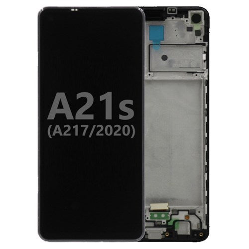 LCD Screen and Digitizer with Frame for Galaxy A21s (A217/2020)