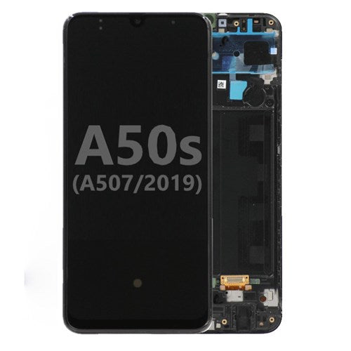 LCD Screen and Digitizer with Frame for Galaxy A50s (A507/2019)