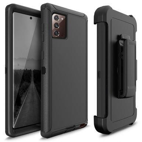 Shock Proof Defender Phone Case with Holster for Samsung Galaxy Note 20