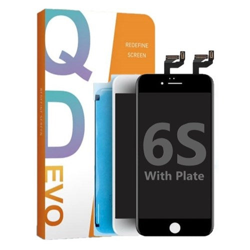 QD Evo LCD Digitizer Assembly For iPhone 6S W/ Plate ( Semi - Premium )