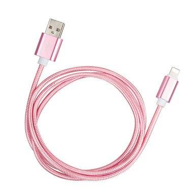 Pink, 6 Ft Lightning USB Charging Sync Data Cable With Retail Packing