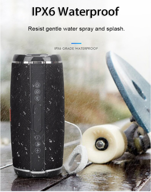 TG 192 Bluetooth Speaker with LED Lights High Bass Sound