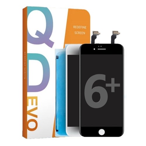 QD Evo LCD Digitizer Assembly For iPhone 6 Plus ( Semi - Premium ) With out Plate.
