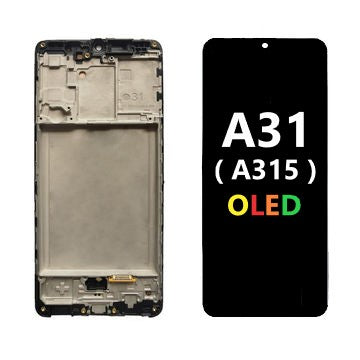 Screen and Digitizer Assembly with Frame for Galaxy A31 (A315/2020)