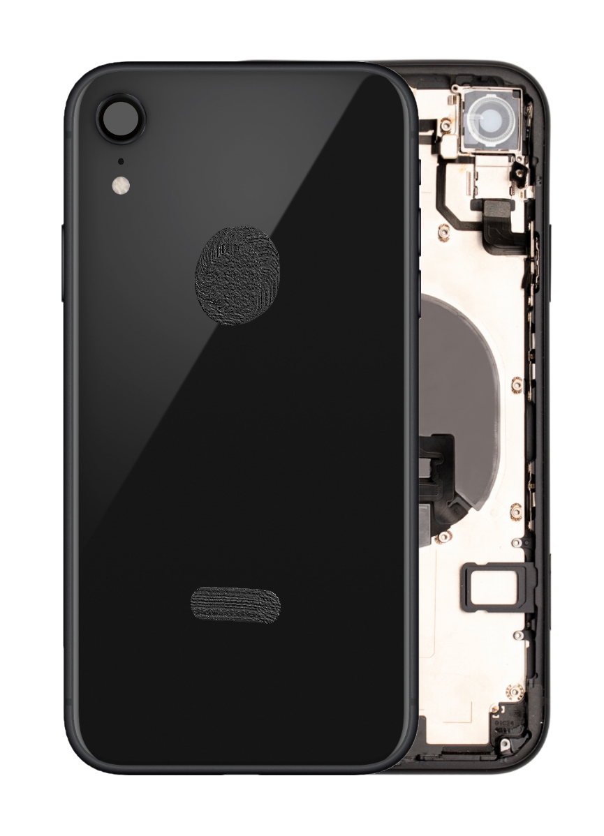 Back Housing W/ Small Components Pre-Installed For iPhone XR ( OEM Pulled Grade A )