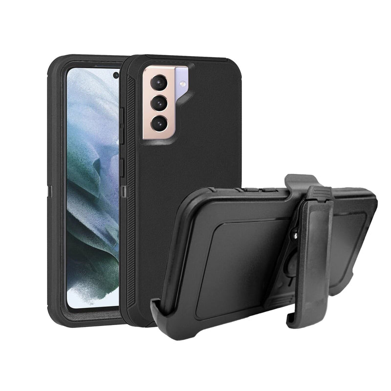Shock Proof Defender Phone Case with Holster for Samsung Galaxy S23