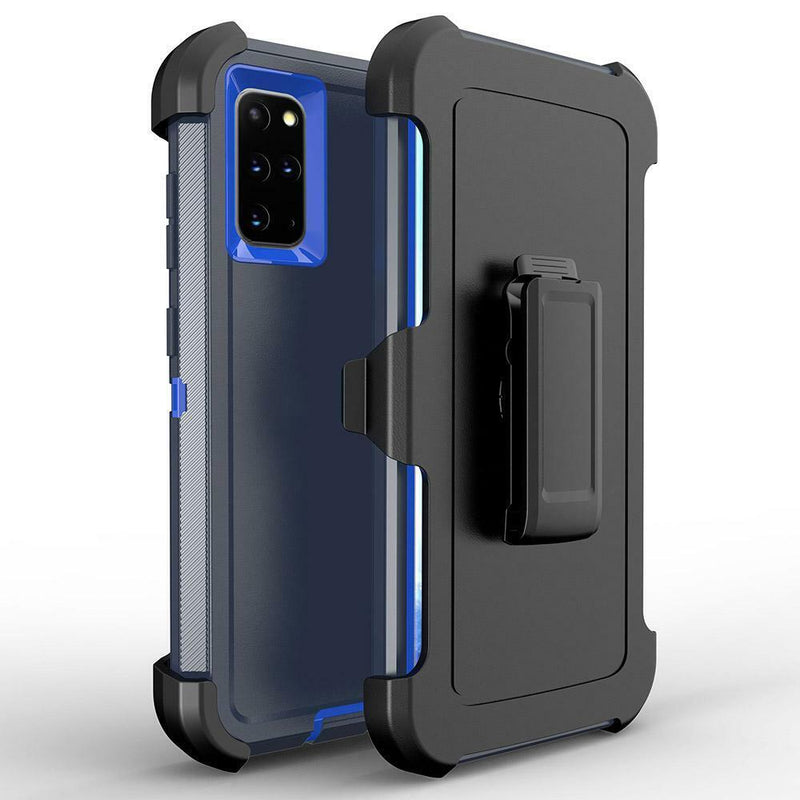 Shock Proof Defender Phone Case with Holster for Samsung Galaxy S20 Plus