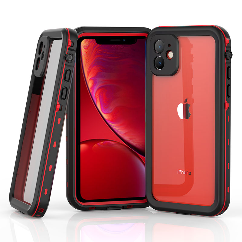 Waterproof Slim Life Proof Case for iPhone 12 Mini Built-in Screen Protector Shockproof Dustproof Heavy Duty Full Body Protective Case