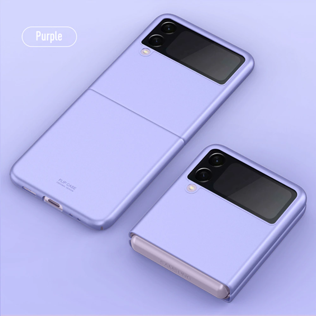 Case for Samsung Galaxy Z Flip 4, Ultra-Thin, Anti-Drop, Protective Phone Case PC Hard Cover
