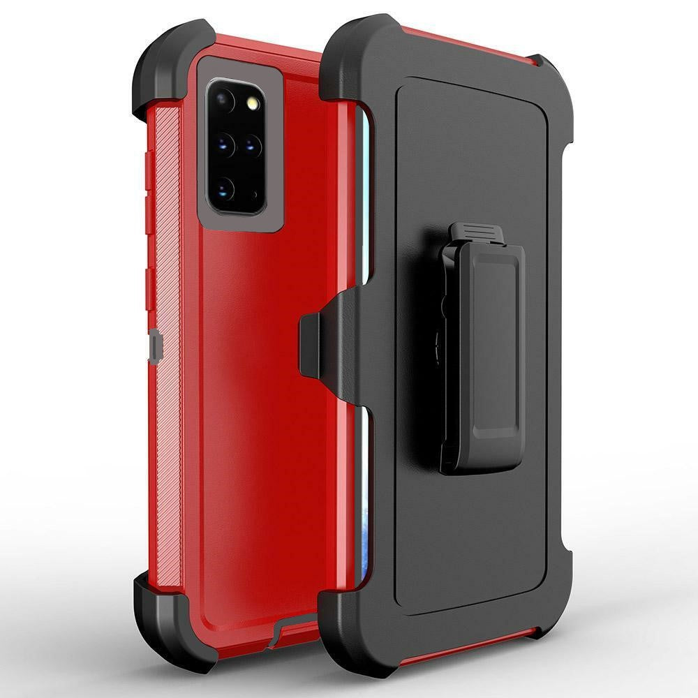 Shock Proof Defender Phone Case with Holster for Samsung Galaxy S20